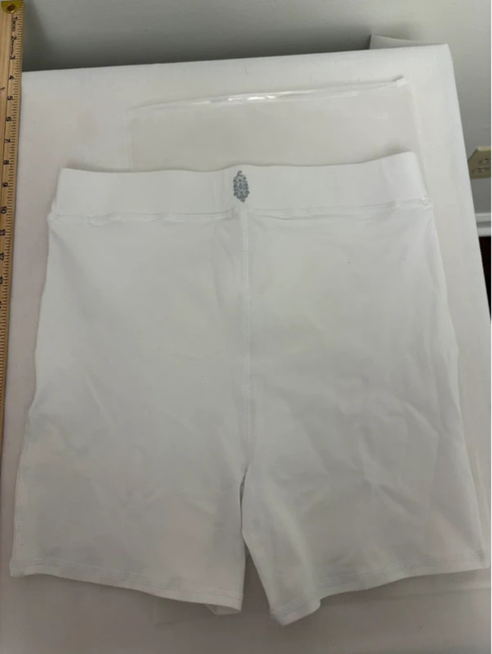 Free People Movement White Bubble Hem Dress & Shorts Set Large NWT - Picture 8 of 10